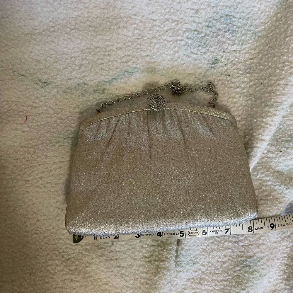 Silver Evening Bag